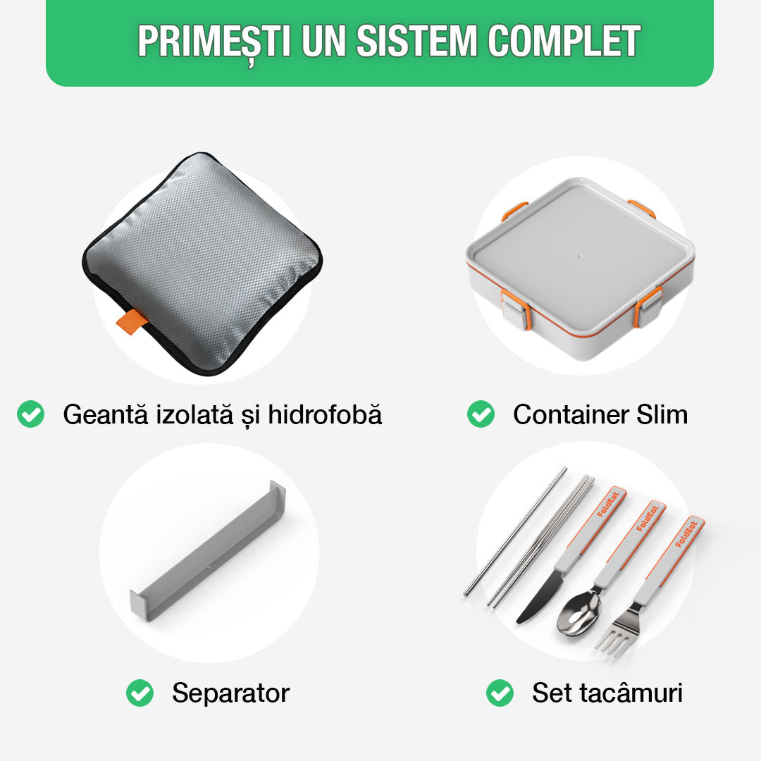 Foldeat - sistem complet lunchbox